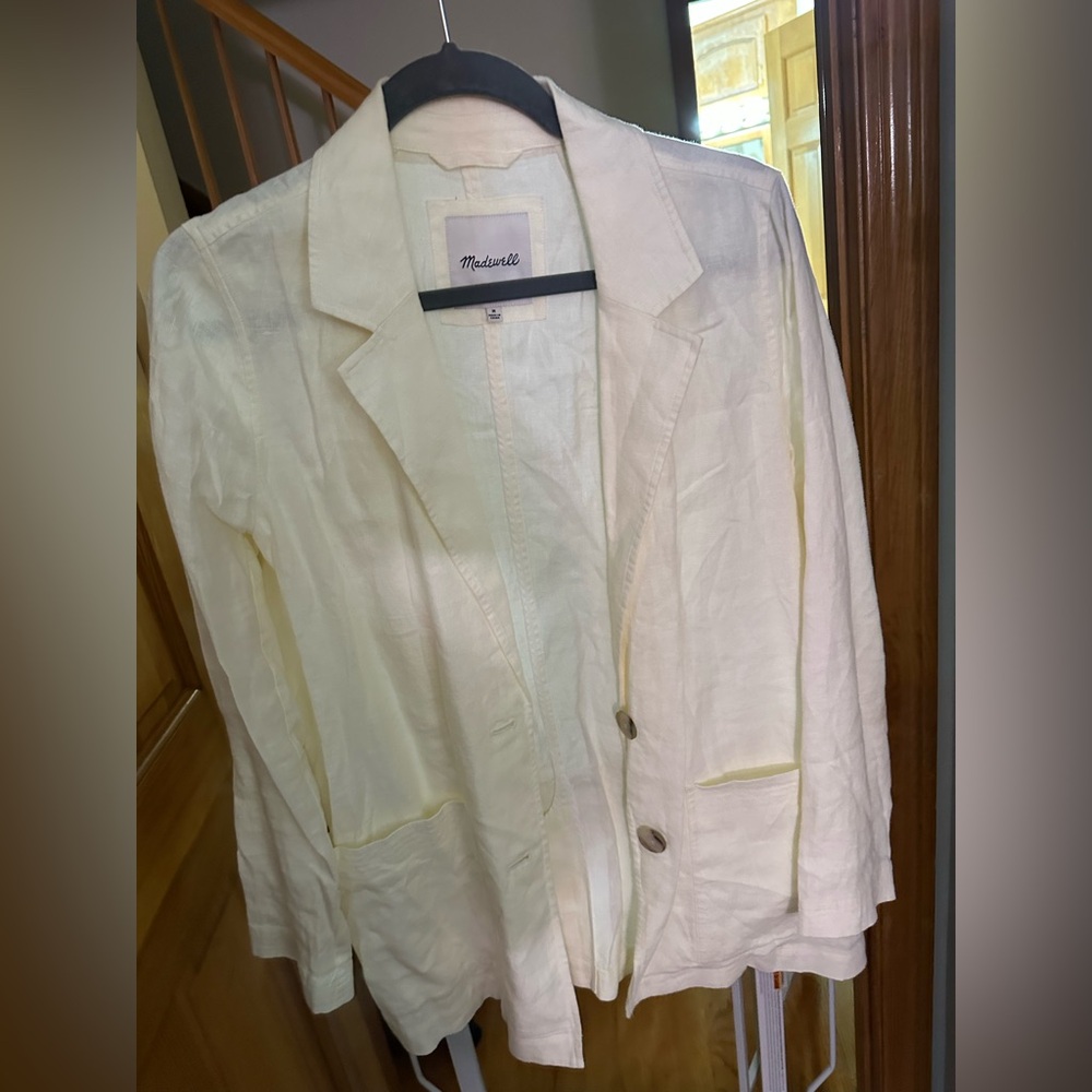 Madewell Women's Off-White Blazer